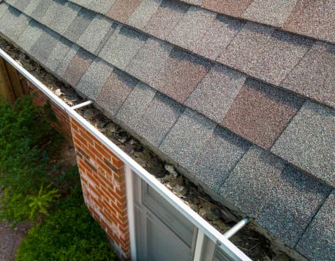 Gutter cleaning, ensuring clean and functional gutters